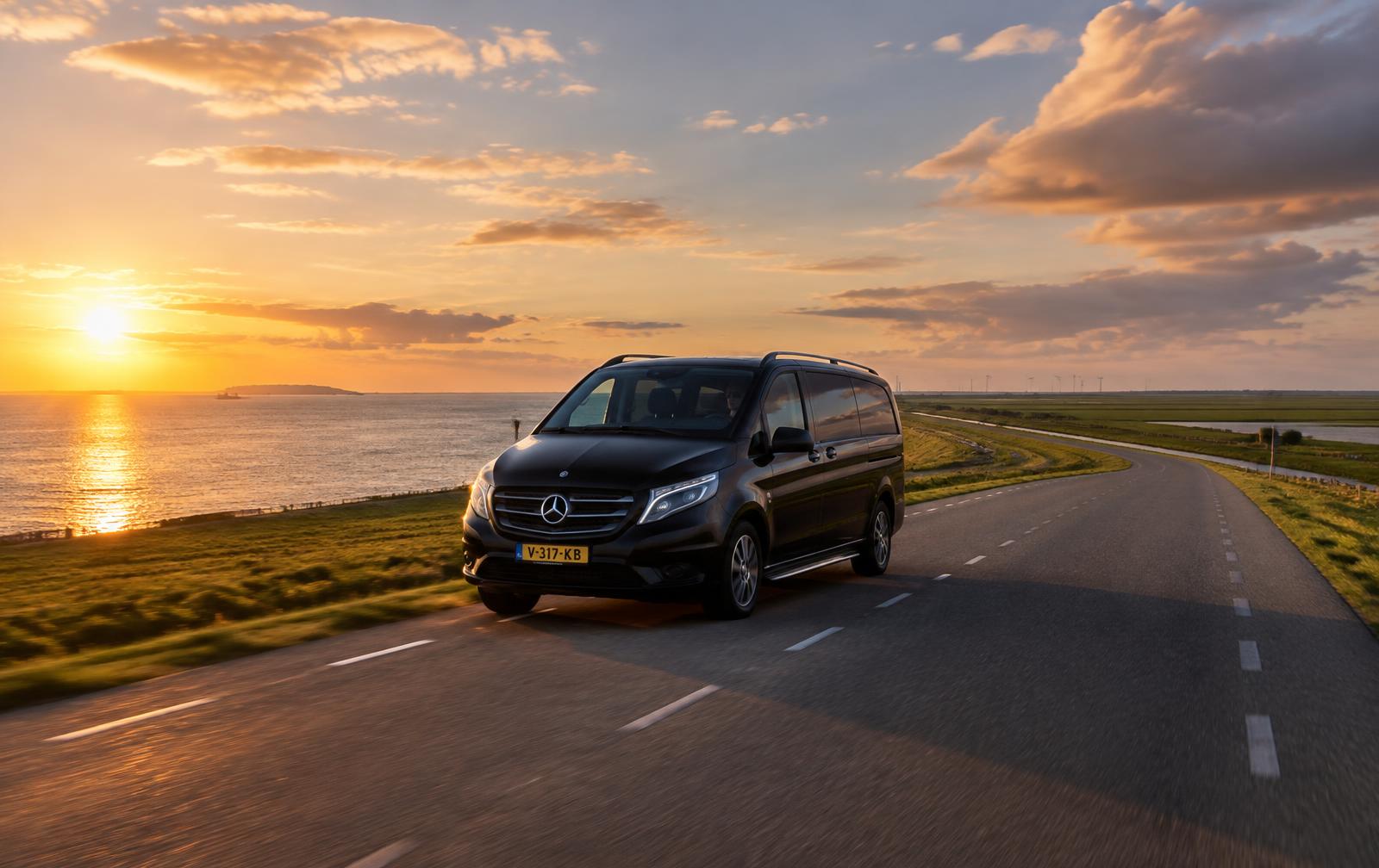 Mercedes Vito taxibus met ruimte voor tot 8 personen
